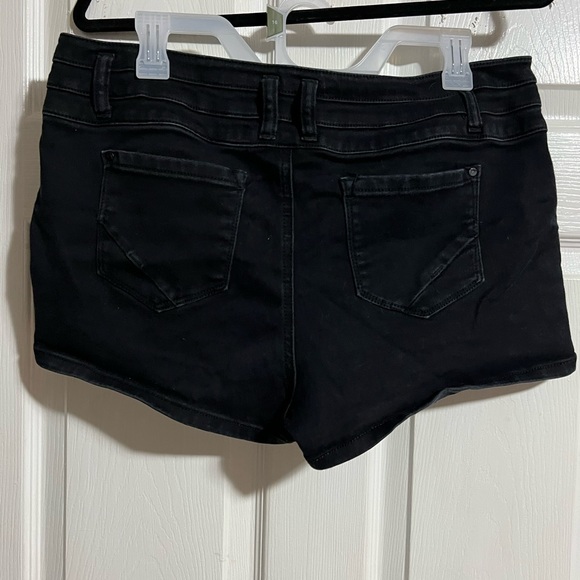 Black Blue Spice Shorts. - Picture 2 of 3